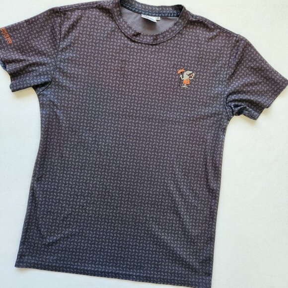 Little Caesars Pizza T-Shirt Logo Print Crew Neck Short Sleeve  Soft Comfy M - Picture 1 of 9